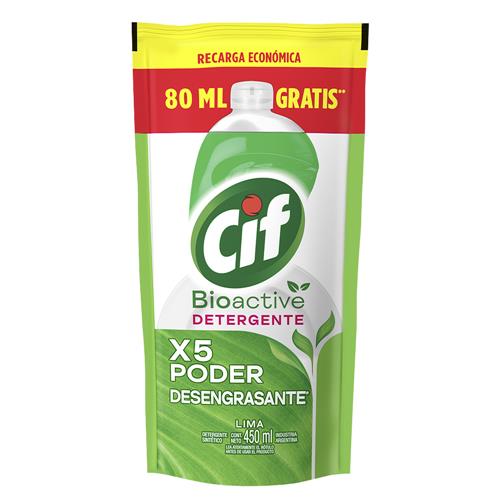 DETERGENTE BIO ACTIVE LIMON CIF DP x450ml