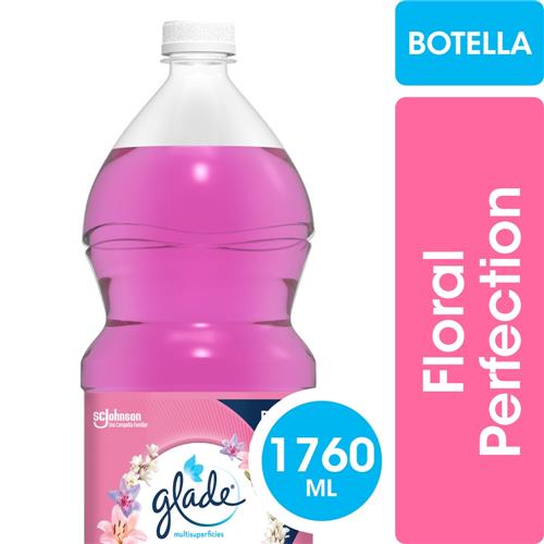 LIMPIADOR LIQUIDO GLADE FLORAL X1.76l