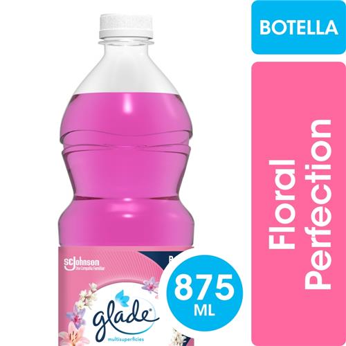 LIMPIADOR LIQUIDO GLADE FLORAL X875ml