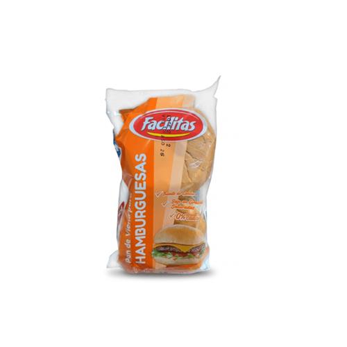 PAN HAMBURGUESA FACILITAS X4U