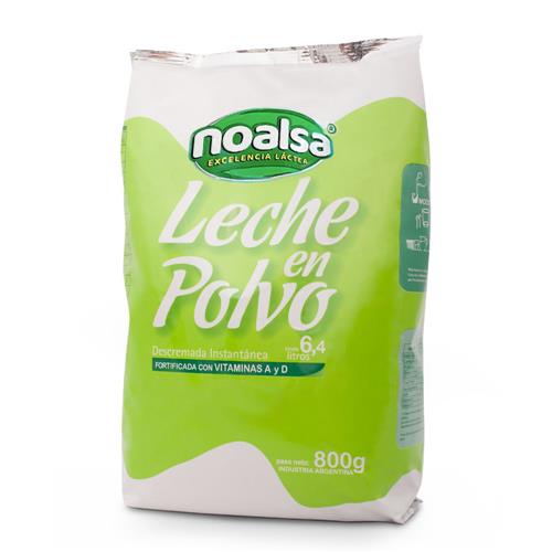 LECHE POLVO DESCREMADA MILKAUT x 800g