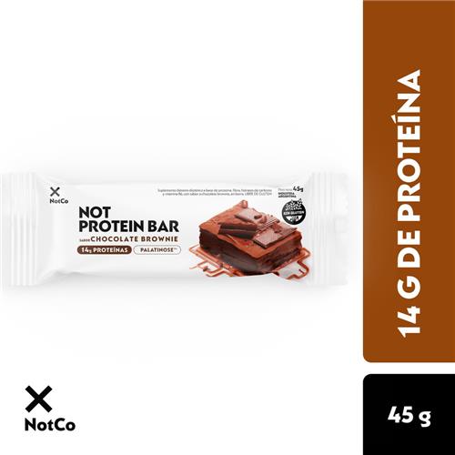 BARRA NOTPROTEINBAR CHOCOLATE BROWNIE X14GRS