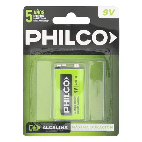 BATERIA 9V PHILCO x 1u