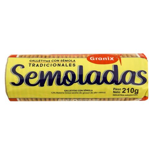 GALLETITAS SEMOLADAS GRANIX X 210G