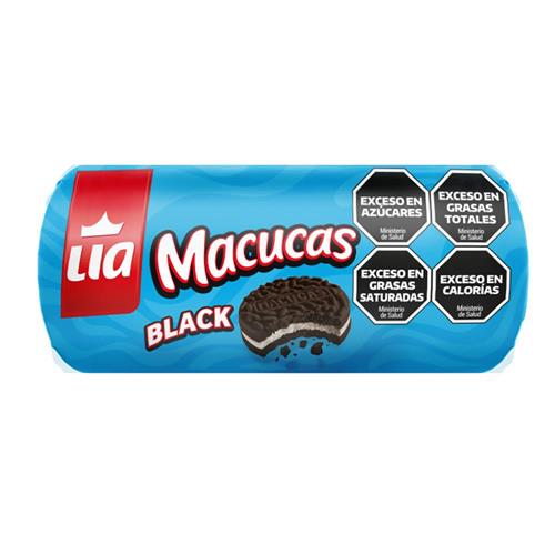 GALLETITAS MACUCAS BLACK LIA x 110g