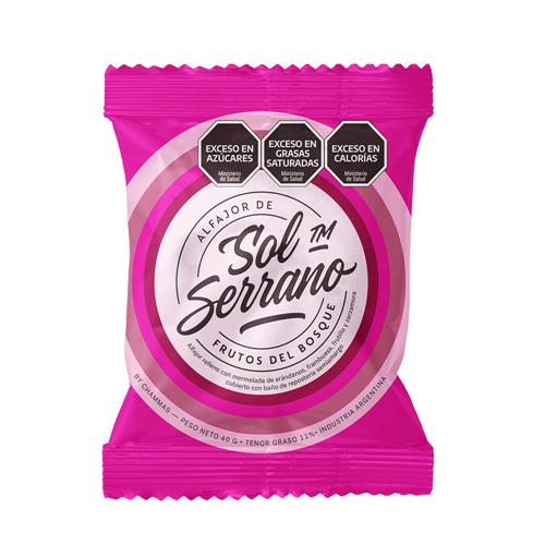 ALFAJOR FRUTOS BOSQUE SOL SERRANO 40gr