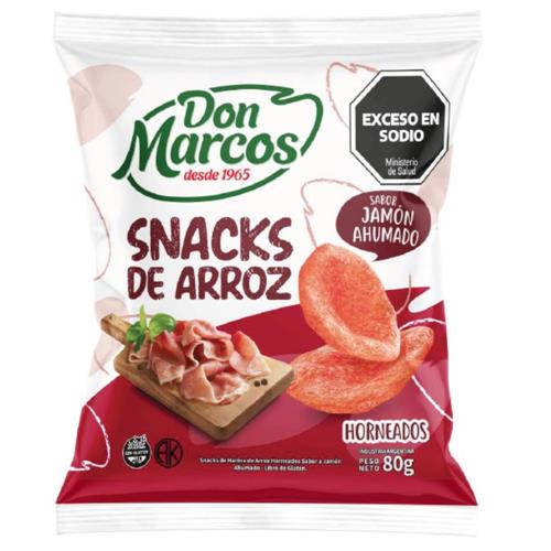 SNACK DE ARROZ DON MARCOS JAM AHUM x 80g