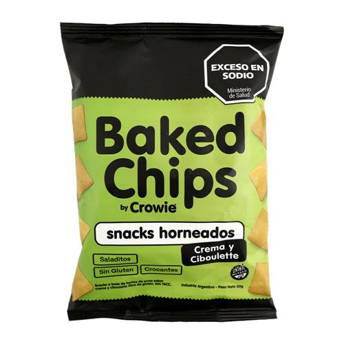 SNACK DE ARROZ CIBOULETTE CROWIE x 50g