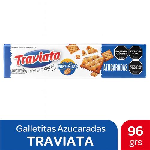 GALLETITAS TRAVIATA C/TOQ PORTEÑITAS x 96gr