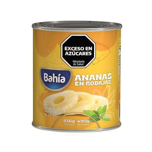 ANANA EN RODAJAS BAHIA 850gr