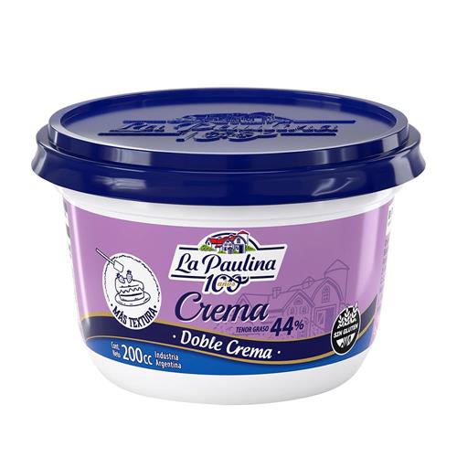 CREMA DOBLE LA PAULINA 200cc