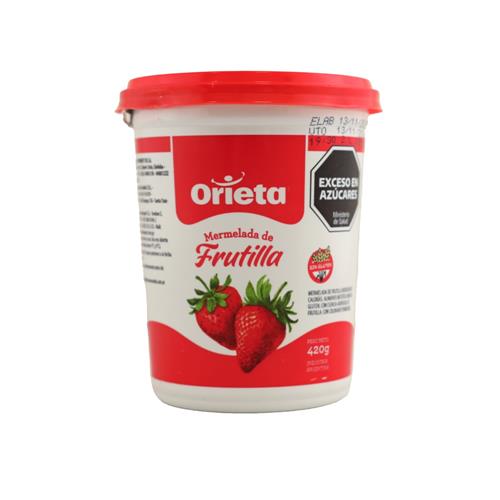 MERMELADA FRUTILLA LIGHT ORIETA x 420g