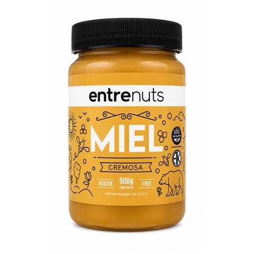 MIEL CREMOSA ENTRE NUTS X500G