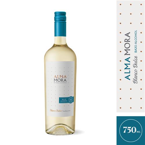 VINO MALBEC DULCE BAJO CERO ALMA MORA 750ml