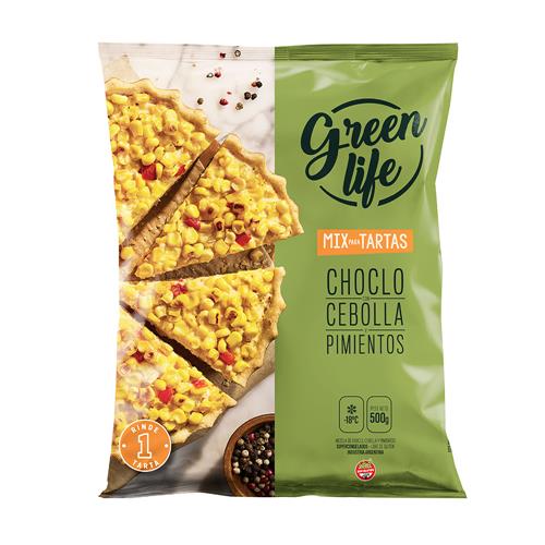 MIX CHOCLO/CEBOLLA/PIMIENTOS GREEN LIFE 500gr