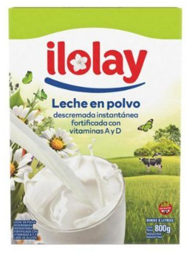 LECHE POLVO DESCR ILOLAY EST x 800g