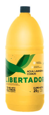 AGUA LAVANDINA LIBERTADOR CL 25G X2LTS