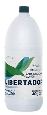 AGUA LAVANDINA LIBERTADOR CL 40G X 2L