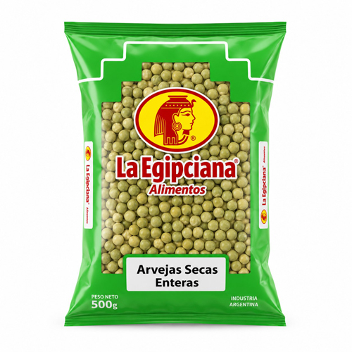 ARVEJAS ENTERAS LA EGIPCIANA x 400g