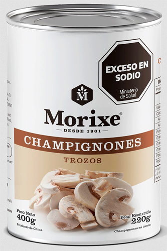 CHAMPIGNONES TROZOS MORIXE 400GR