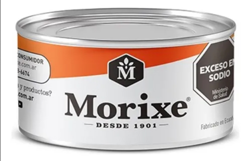 LOMITO DE ATUN EN ACEIT Y AGUA MORIXE 170G